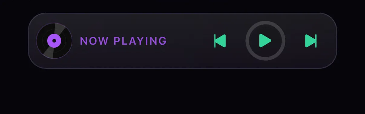 Epiknight app navigation bar